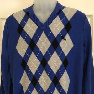 Express V-neck L/S Sweater - Men's Large